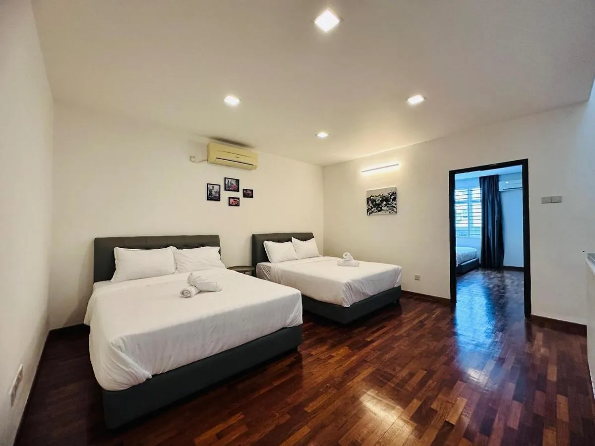 빌라 Shamrock Bay Haven 5Br Homestay For 22Pax At B Ferringghi 바투 페링기 말레이시아